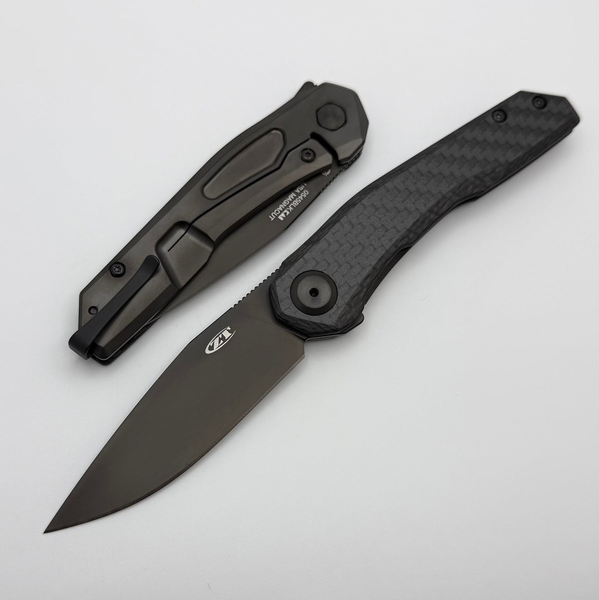 Zero Tolerance 0545 w/ Carbon Fiber/Titanium Handles & Black MagnaCut