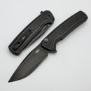 Zero Tolerance 0044 Blackwash Titanium Handles & Blackwash S45VN ZT0044BW