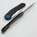 Zero Tolerance 0545 w/ Blue Carbon Fiber/Titanium Handles & MagnaCut ZT0545BLUCF