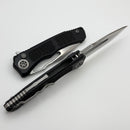 Heretic Knives Wraith V4 Manual Black Aluminum Handles & MagnaCut H001-2A