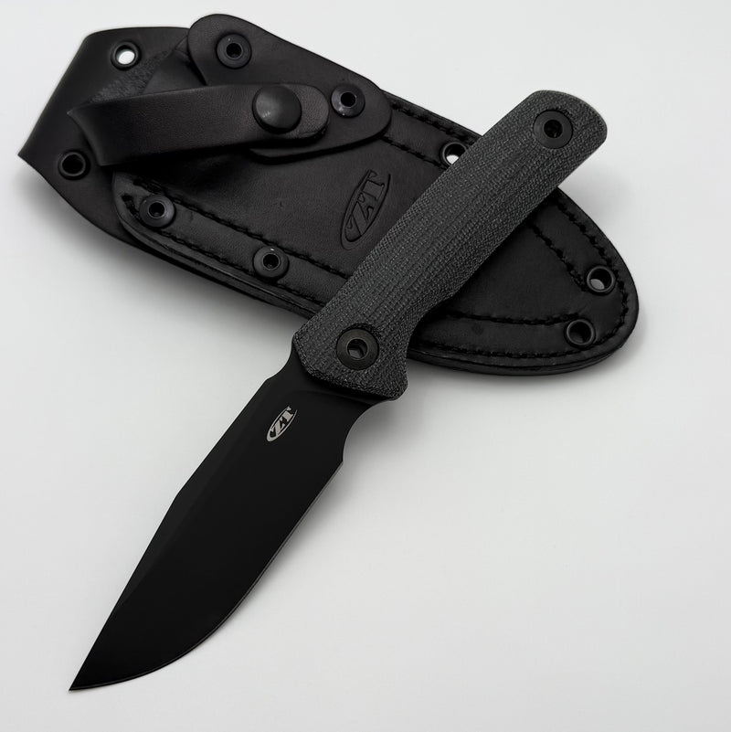 Zero Tolerance 0004 Fixed Blade Black G-10 & Black Cru-Wear ZT0004BLK