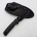 Zero Tolerance 0004 Fixed Blade Black G-10 & Black Cru-Wear ZT0004BLK