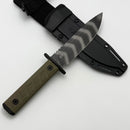Zero Tolerance 0006 Fixed Blade Olive Green G-10 & Tiger Stripe CPM-3V ZT0006TSOL