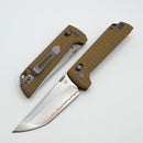North Mountain Blade Chop2 2418 w/ Tan Frag G-10 Handles & 5 Layer Copper-Clad Steel