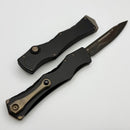 Microtech Marfione Select Halo IV Black Handle w/ Baker Forge Coppermai Damascus Clip Point 1150-16MS1