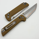North Mountain Blade Chop2 2418 w/ Tan Frag G-10 Handles & 5 Layer Copper-Clad Steel