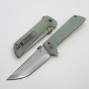 North Mountain Blade Chop2 2406-JD w/ Jade G-10 Handles & SLD-Magic