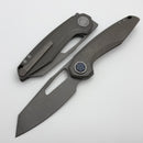 Vosteed Thunderbeast Vanchor Lock Acid Washed Titanium Handles w/ Acid Washed M390 A4302