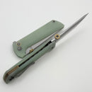 North Mountain Blade Chop2 2406-JD w/ Jade G-10 Handles & SLD-Magic