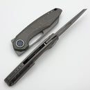 Vosteed Thunderbeast Vanchor Lock Acid Washed Titanium Handles w/ Acid Washed M390 A4302