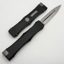 Microtech Marfione Select Nemesis Proof Run Black Handle w/ 3.5" Stonewash D/E M390MK 52-10MS1PR