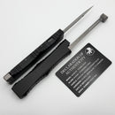 Microtech Marfione Select Nemesis Proof Run Black Handle w/ 3.5" Stonewash D/E M390MK 52-10MS1PR