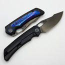 Kunwu Jericho Raindrop Texture Timascus Inlaid Titanium Handles & DLC Vanax