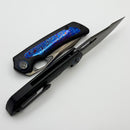 Kunwu Jericho Raindrop Texture Timascus Inlaid Titanium Handles & DLC Vanax