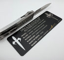 Marfione Custom Combat Troodon LT Gen III w/ Stainless Satin Handle & Hand Satin D/E