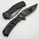 Custom Knife Factory & Anthony Marfione Collaboration Ratax w/ DLC Titanium Integral Handle & Polished DLC M398 One Per Household