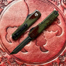 Microtech UTX-70 Gen IV Outbreak T/E Part Serrated M390MK 11494-2OBDS