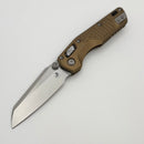 Pre-Owned Microtech MSI RAM LOK Mini Tan Frag Aluminum Handles w/ Stonewash M390MK 210M-10FRTA