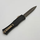 Pre Owned Marfione Custom Mini Hera II Jade G-10/Aluminum Handle & Hatori Cowry-y Damascus D/E