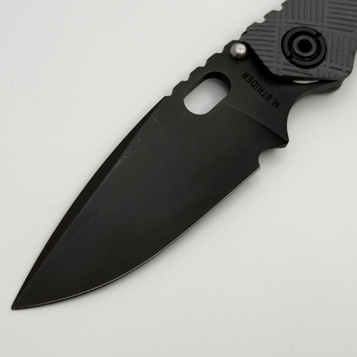 Pre-Owned Mick Strider SnG Crosshatch G-10/Flamed Titanium & PD1