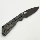 Pre-Owned Mick Strider SnG Crosshatch G-10/Flamed Titanium & PD1