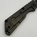 Pre-Owned Mick Strider SnG Crosshatch G-10/Flamed Titanium & PD1