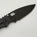 Pre-Owned Mick Strider SnG Crosshatch G-10/Flamed Titanium & PD1