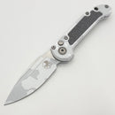 Pre-Owned Microtech Knives LUDT Gen III Artic Camo Drop Point w/ Low Polish Accents 1135-1LPACS-D22