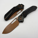 Kansept Knives Quasar Black G-10 Handles w/ Rose Gold 154CM T1099V3