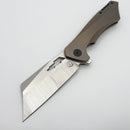 Something Obscene Nemley Bronzed Stonewash Handles & 20CV (Consignment)