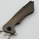 Something Obscene Nemley Bronzed Stonewash Handles & 20CV (Consignment)