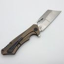Something Obscene Nemley Bronzed Stonewash Handles & 20CV (Consignment)