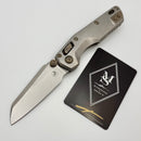 Microtech Marfione Select MSI RAM LOK Mini Slab Side Titanium Handles w/ Double Vapor Accents & Flamed Accents & Stonewash M390MK 210M-10MS5