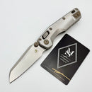 Microtech Marfione Select MSI RAM LOK Mini Fluted Titanium Handles w/ Double Vapor Accents & Flamed Accents & Stonewash M390MK 210M-10FLMS5