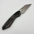 Kansept Knives Strip Blackwash Titanium & Purple Haze Fatcarbon w/ Stonewashed Magnacut K1113A2