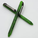 Heretic Knives Maverick Customs Scribe Flipper Green w/ Black Splatter Pen H083-GRN-BLKSP