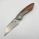 Kansept Knives Strip Titanium & Brown Micarta w/ Stonewashed Magnacut K1113A3