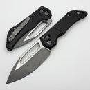 Heretic Koschei Black Aluminum Handles w/ Battleworn MagnaCut H061-5A