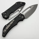 Heretic Koschei Black Aluminum Handles w/ Battleworn MagnaCut H061-5A