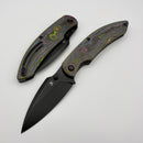 Kansept Knives Falk 80's Camo Carbon w/ Blackwash Elmax K1142A2