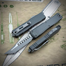 Microtech Ultratech ZBP Hellhound Apocalyptic Natural Clear Signature Series 1119-10APNCS