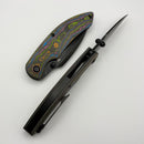 Kansept Knives Falk 80's Camo Carbon w/ Blackwash Elmax K1142A2
