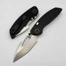 Kansept Knives Link Milled Black Aluminum Handle w/ Satin 14C28N T1068H1