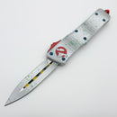 Microtech Combat Troodon Ghost Busters Double Edge Signature Series 142-1GBS (Consignment)
