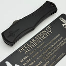 Marfione Custom Knives Hera II DLC Two Tone Recurve w/ Black Handle & Flamed Titanium Accents
