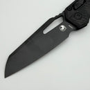 Grenade Blem Microtech Knives MSI RAM LOK Polymer Midnight Tiger Camo w/  M390MK 210T-1PMMTC-X8Z4 Factory Second