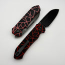 Tenable Knives Rango Red & Black G-10 Handle w/ Blackwash 14C28N B1120A1