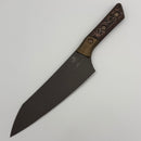 Microtech Chef's Knife Livewire Carbon Fiber/Bronze Ti Handle w/ DLC M390MK Signature Series 3000B-1DLCLWCFS