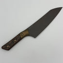 Microtech Chef's Knife Livewire Carbon Fiber/Bronze Ti Handle w/ DLC M390MK Signature Series 3000B-1DLCLWCFS