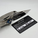 Custom Knife Factory & Anthony Marfione Collaboration Ratax w/ Polished Titanium Integral Handle & Polished M398 One Per Household